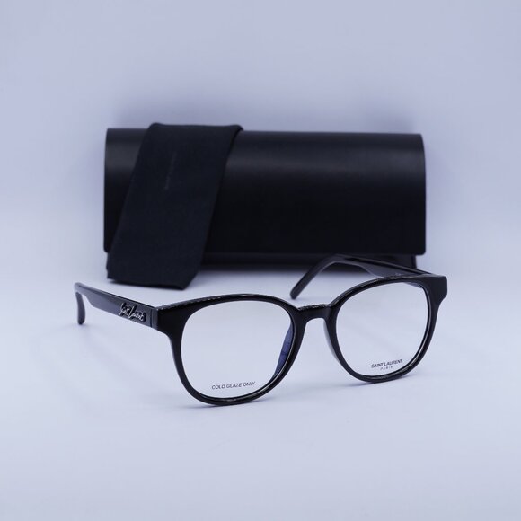 Final Price! Saint Laurent SL399 001 Black Eyeglasses 53mm - Picture 1 of 10